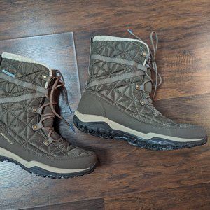 Columbia Omni Heat Insulated Winter Boot / Brown / Women's Size 9
